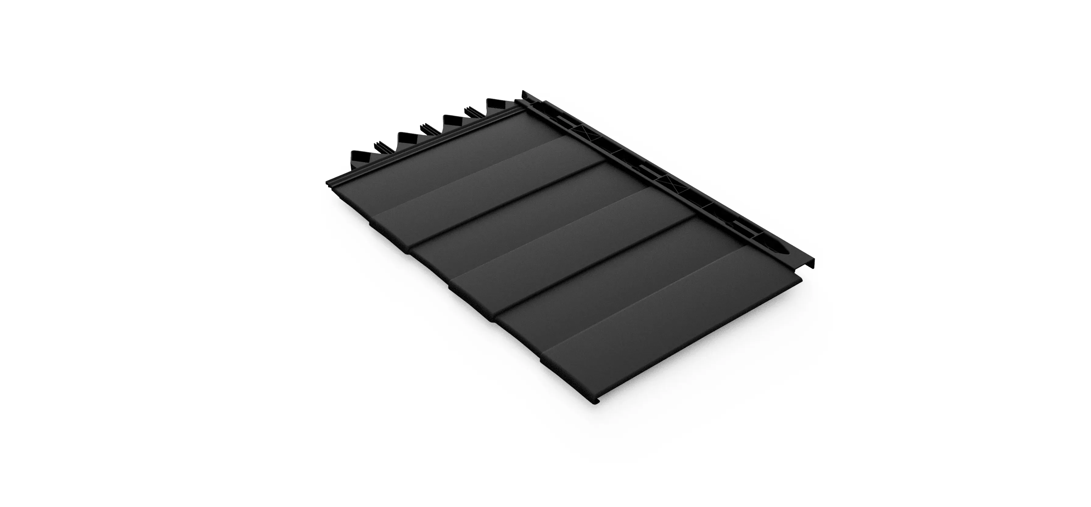 CAD render of Bu Panel from above