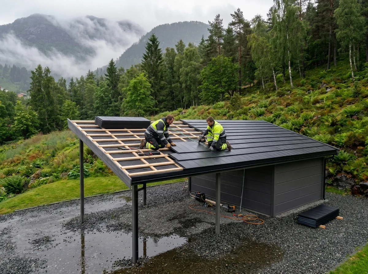 Installation of Bu Carport